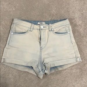 High waisted jeans shorts forever21